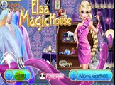 #Elsa Frozen Juegos De Elsa Magia A Casa Jugar Juegos De Frozen Elsa Casa Mágica