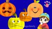 scary pumpkin finger family | nursery rhyme | 3d rhymes | childrens rhymes | kids songs