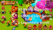 [Summoners War: Sky Arena] invocations 32 Mystical Scrolls, 2 Scrolls of L&D and 1 Legendary Scroll