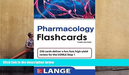 Best Ebook  Lange Pharmacology Flash Cards, Third Edition (LANGE FlashCards)  For Trial