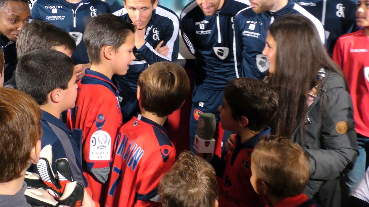 Inside GFCA : les joueurs interviewés par les enfants