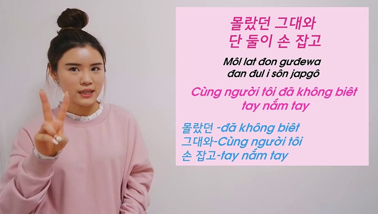 Một cách khác để học tiếng Hàn