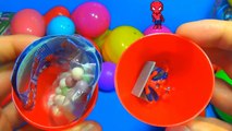 30 Surprise Eggs!!! Disney CARS MARVEL Spider Man SpongeBob HELLO KITTY PARTY ANIMALS LPS Animation-R3h7E03jYio