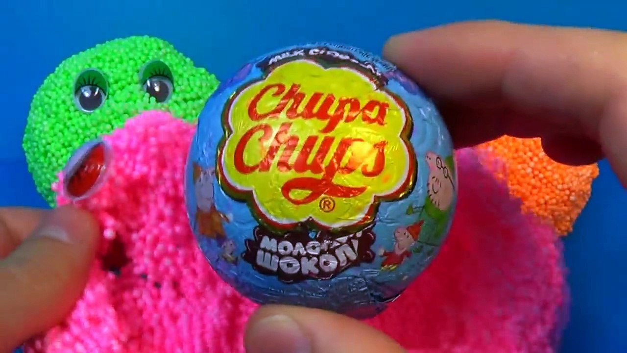 Very interesting surprise eggs!!! Chupa Chups eggs Peppa Pig TROLLS Talking TOM For Kids mymillionTV-USJFGiAe3B4