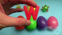 Disney Angry Birds Kinder Surprise Egg Learn-A-Word! Spelling Water Buddies! Lesson 7-8-9