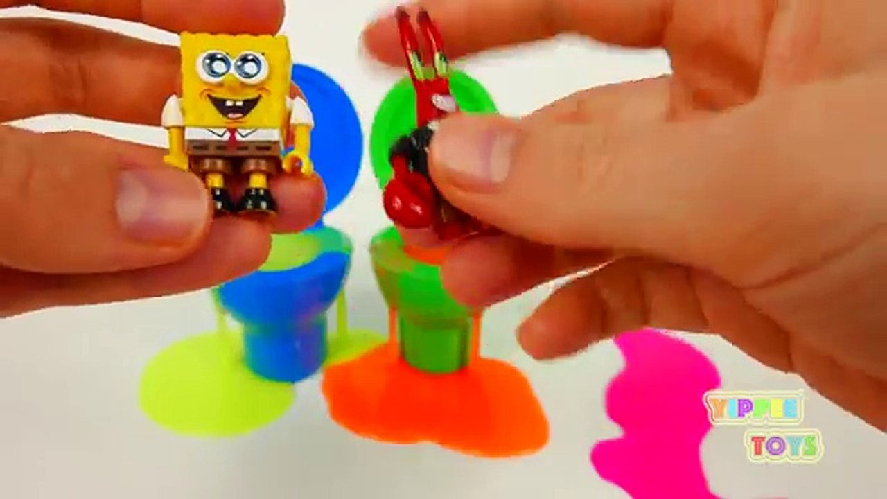 SLIME Inside Toy Toilets with Surprise Toys for Kids Spongebob Minecraft Paw Patrol