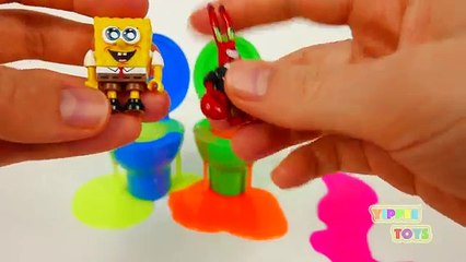 SLIME Inside Toy Toilets with Surprise Toys for Kids Spongebob Minecraft Paw Patrol