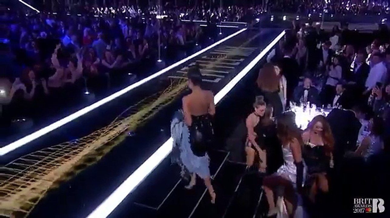 Little Mix acceptance speech Brit awards 2017