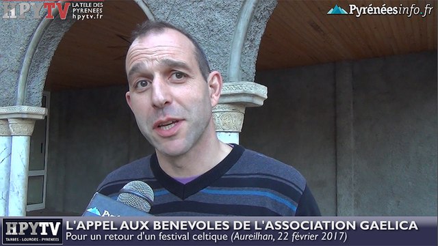 HPyTv Tarbes | Martial Villar Pour un festival celtique à Aureilhan (22 février 2017)