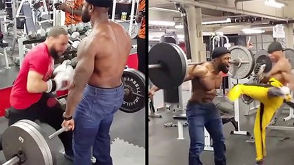 Literal Man Of Steel And His Shocking Workout