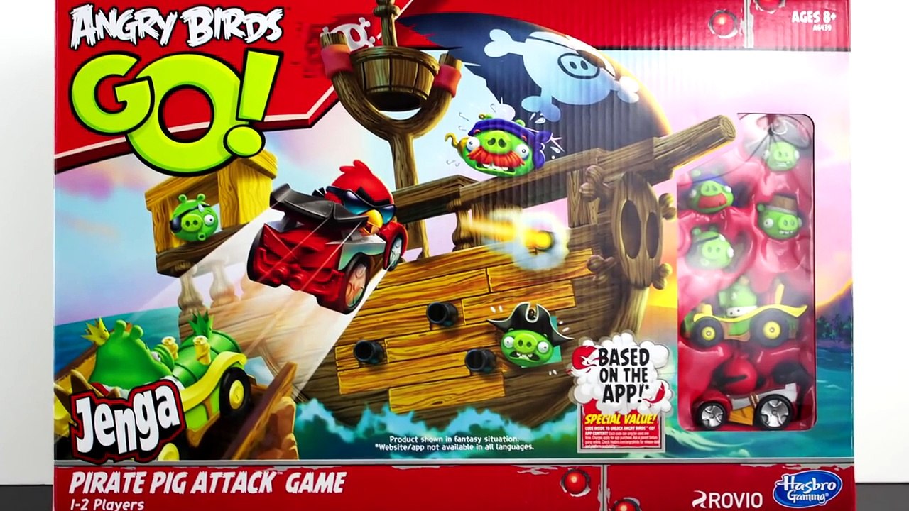 Angry Birds GO! Jenga: Pirate Pig Attack​​​