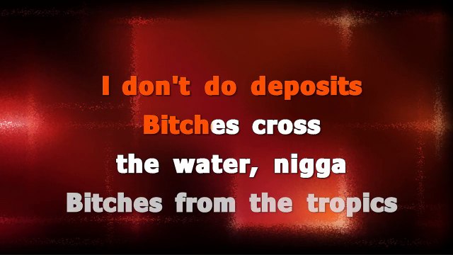 Migos - T-Shirt KARAOKE / INSTRUMENTAL