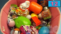 NEW Huge 101 Kinder Surprise Eggs Opening Kinder Joy Surprise Minecraft Monster High Disne