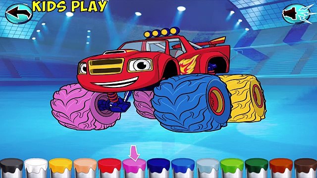 ВСПЫШ И ЧУДО МАШИНКИ ИГРЫ Мультики ПРО МАШИНКИ BLAZE AND THE MONSTER MACHINES КИДСПЛЕЙ