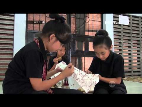 Siswa sekolah se-kota Bandung membuat 1500 kreasi batik untuk dipamerkan - NET12