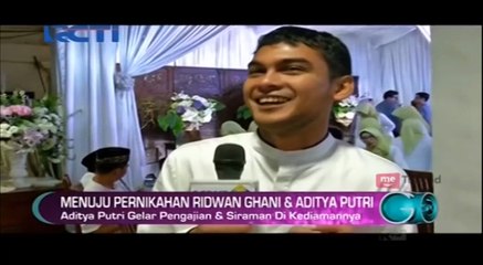 Menuju Pernikahan Ridwan Ghani dan Aditya Putri