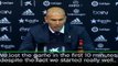 We lacked in many areas - Zidane