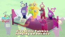 Teletubbies 3D Jumping On The Bed | Nursery Rhymes | Five Finger Channel