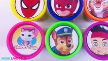 Learn Colors Callie Dora Anna Chase PJ Masks Play-Doh Dippin Dots Surprise Tubs Episodes