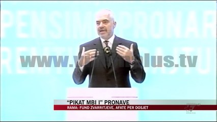 Video herunterladen: Pronat, Rama: Fund zvarritjeve, afate për dosjet - News, Lajme - Vizion Plus