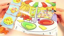 Play-Doh Lunchtime Creations Playset Play Dough Pizza Burger Sandwich Hot Dog Toy Food