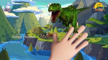 Finger Family Dinosaurs 3D | Nursery Rhymes For Children | Finger Family Dinosaur Song - H