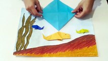 10. Origami Fish - Simple and Easy Paper Art Crafts for Kids and Everbody