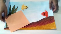 12. Origami Sunfish (Mola Mola Fish) - Simple and Easy Paper Art Crafts for Kids and Everbody