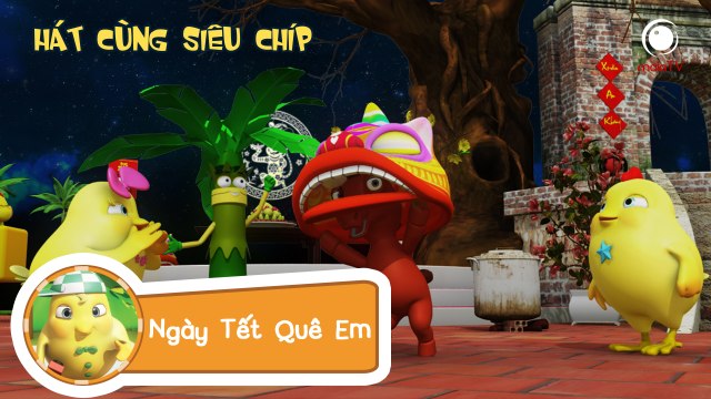 ✔ Nhạc thiếu nhi | NGÀY TẾT QUÊ EM | Chicken Band - Siêu chíp gà con