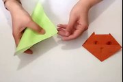 20. Simple Origami Cat - Simple and Easy Paper Art Crafts for Kids