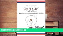 Best Ebook  Casper Sim for the Mind: 24 High-Yield Word-Based Scenarios   Answers (Advisor Prep)