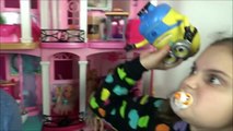 Bad Baby Annabelle Cuts Victoria Hair Cookie Baking Fail Hidden Egg Toy Freaks#1