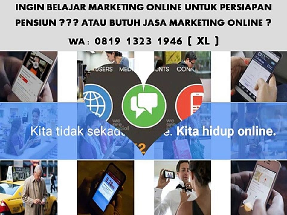 CALL 0819 1323 1946 ( XL )Kursus Pemasaran Online Sidoarjo