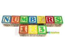 Learn How to Count and Spell Numbers with Playskool Blocks Learning for Kids Toddlers Children ABC