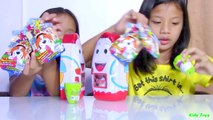 Kinder Joy Surprise Eggs Wacky Wally Z Wind Ups Mr & Mrs Potato Head - Kids' Toys-eO7wWdsk3T4