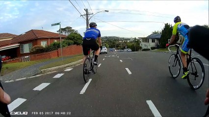 Cyclist Riding Outside the Bicycle Lane Gets a Well Deserved Prize