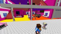 ARAÑAS GIGANTES ATACAN LA casa de MUÑECAS w/ POCO DONNY!!!- Minecraft Bebé Leah Aventuras.