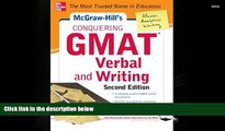 Best Ebook  McGraw-Hills Conquering GMAT Verbal and Writing, 2nd Edition  For Kindle