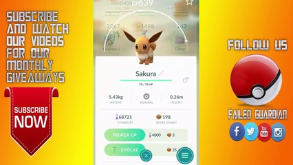 How to evolve eevee into ESPEON and UMBREON (actual evolution) - Pokemon GO-RBn9iulUaes