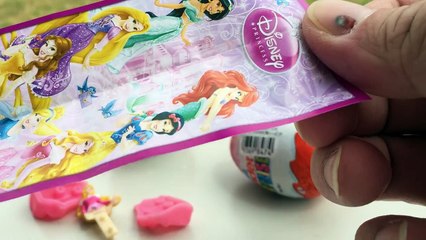 Télécharger la video: El Gigante De La Princesa De Kinder Huevos Sorpresa De Disney Frozen Elsa Anna Mickey Minnie Play-Doh Huevos