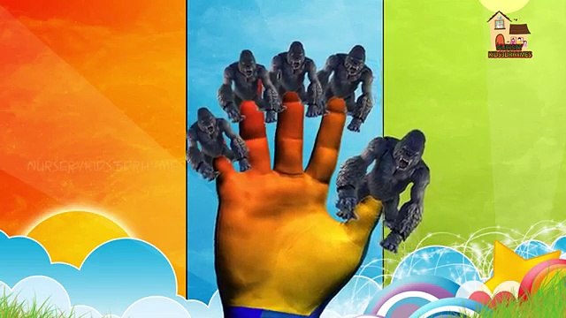 Spiderman Dinosaur Vs Gorilla Vs Lion Fight Dinosaurs Nursery Rhymes For Children Dinosaur