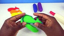 Play Doh Braids Rainbow Modelling Clay Fun and Creative For Kids Learn Colors