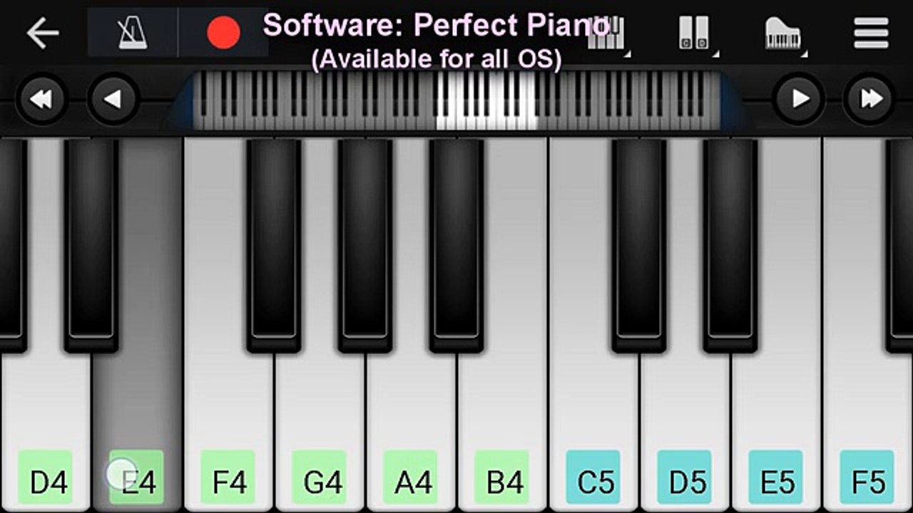 Janam Janam (Dilwale) Arijit singh - Perfect Piano Tutorial with notes