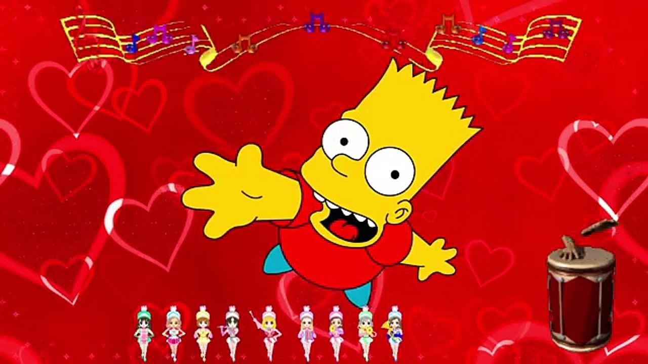 SIMPSON abecedario en español para niños cancion - abc en espanol - las letras cancion infantil
