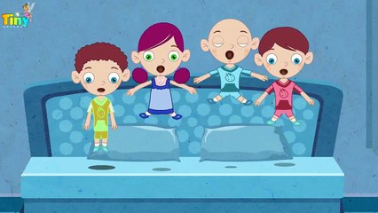 Five Little Babies Learning Shapes | Kids Songs | Baby Rhymes & Preschool Videos