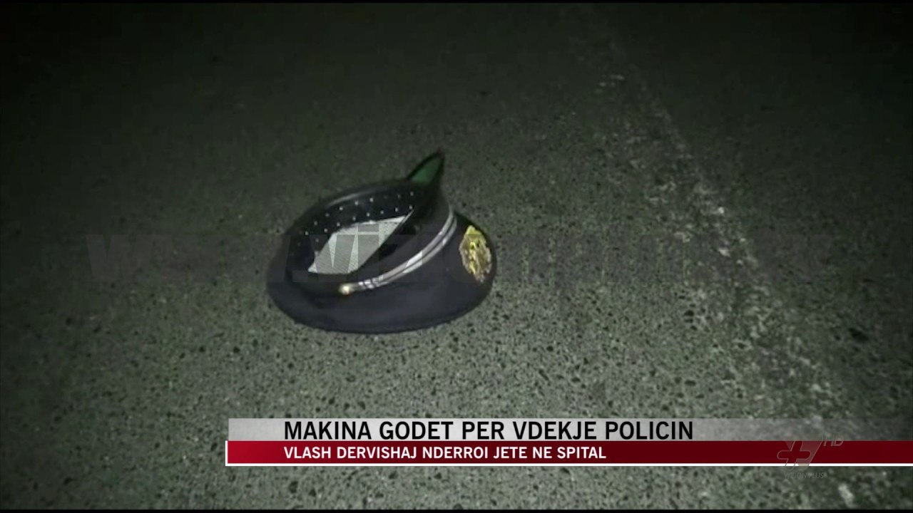 Makina godet për vdekje policin - News, Lajme - Vizion Plus
