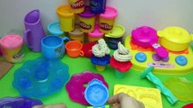 Just Like Home Cooking Playset How to Make Cupcakes Play Doh Cakes Toy Food Toy Videos