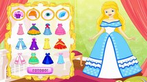 Мультики для детей про принцесс. Игры одевалки для девочек. Принцесса идет в СПА салон.