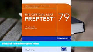 Popular Book  The Official LSAT PrepTest 79: (Sept. 2016 LSAT)  For Trial
