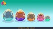 Mega Gummy bear surprise eggs shapes toys finger family nursery rhymes for kids | Colors t